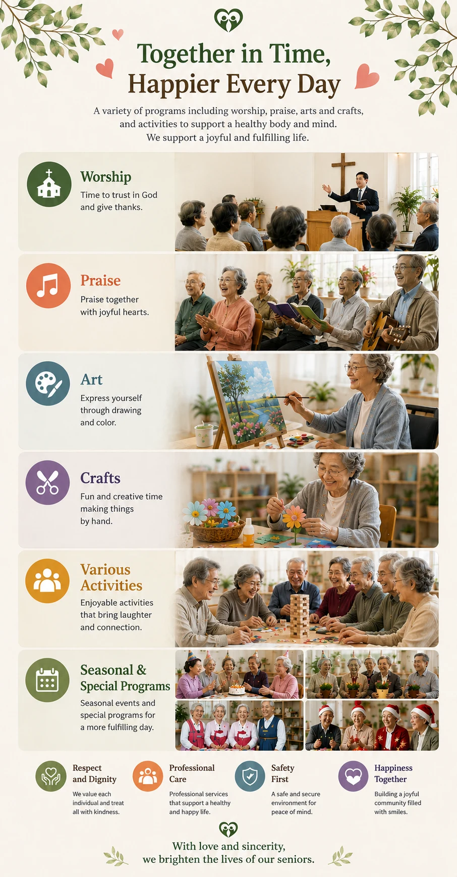 Together in Time, Happier Every Day — Mobile